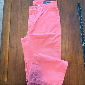 Vineyard Vines Coral Pants 34 x 32